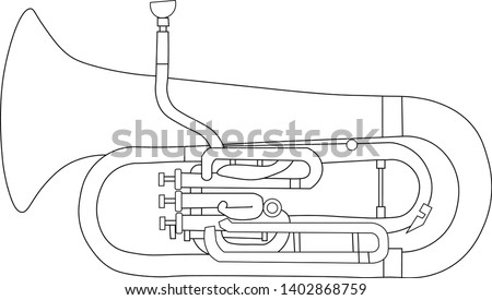 How To Draw A Tuba Easy