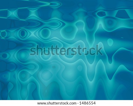 Blue Sea Wave Wallpaper