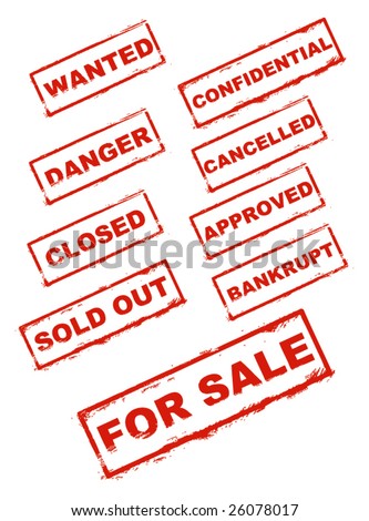 Official Stamp Signs Vector - 26078017 : Shutterstock