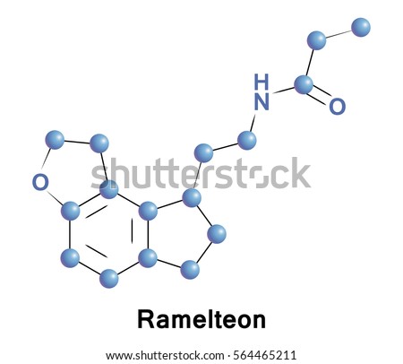 Ramelteon is a sleep agent that selectively binds to the melatonin MT1 and MT2 receptors in the suprachiasmatic nucleus (SCN).