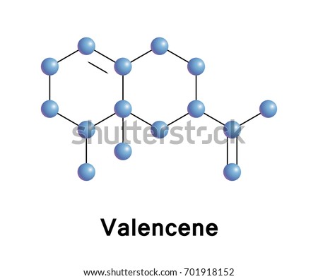 Valencene is a sesquiterpene that is an aroma component of citrus fruit. It is biosynthesized from farnesyl pyrophosphate by the CVS enzyme.