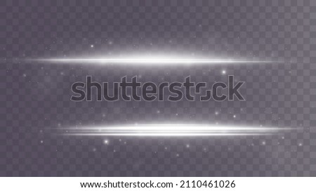 Luminous white lines of speed. PNG. Light glowing effect. Abstract motion lines. Light trail wave, fire path trace line, car lights, optic fiber and incandescence curve twirl	