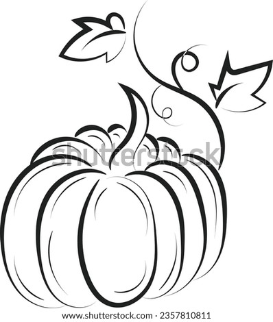 Pumpkin Outlines Printable | Free download on ClipArtMag