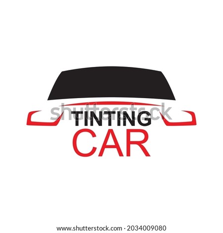 Vector logo of the car tinting service