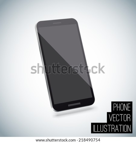 Realistic smart phone vector