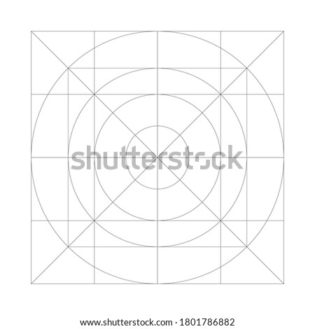 Abstract line geometric shapes background