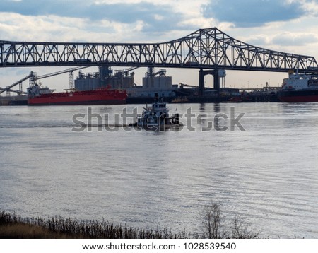 Similar – Image, Stock Photo of bridges and boats | UT Hamburg