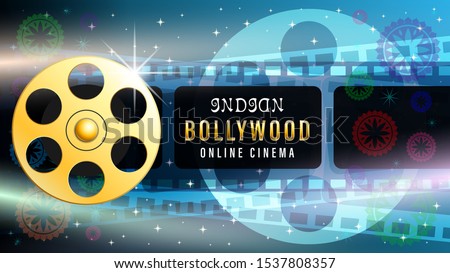 Similar – Image, Stock Photo Bollywood in sky blue and pink
