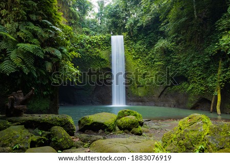 Similar – Image, Stock Photo waterfall of a natural park