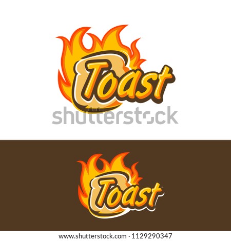 Toast Cake Brad Roasted Logo