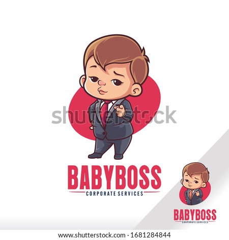 Cute Baby Boss Child Cartoon