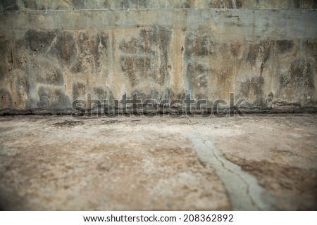 grunge background texture with space for text or image and cement