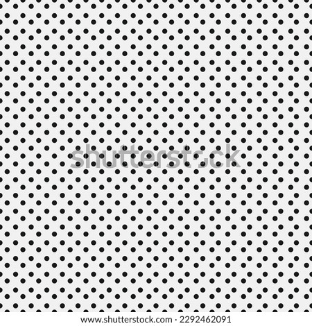 Black and white modern background geometric design. Evenly distributed round black dots. Universal graphic business template in laconic style. Design template with many small circles. Modern trend.