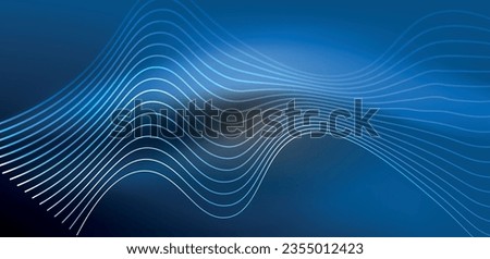 Abstract background neon wave. Hi-tech design for wallpaper, banner, background, landing page, wall art, invitation, prints, posters