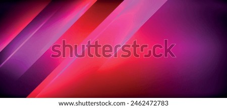 Vibrant neon colors like magenta, electric blue, and pink create a visually stunning effect against a dark background, with glowing red and purple lines adding dynamic contrast and colorfulness