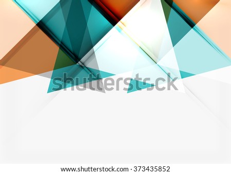 Minimalistic Geometric Background Stock Vector Illustration 373435852