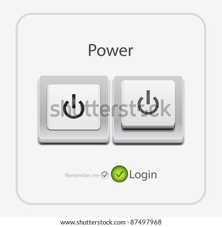 Vector power key