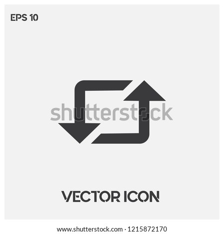 Repost icon vector illustration.Flat instagram repost vector icon.Premium quality.