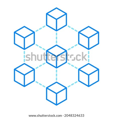 Decentralized Finance vector concept illustration