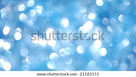 pretty blue light blur