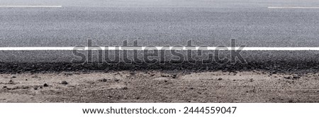 Similar – Image, Stock Photo Tree-lined path off Street