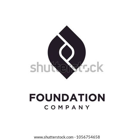 Initial F logo design inspiration
