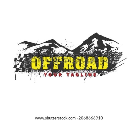 off road adventure logo vector illustration