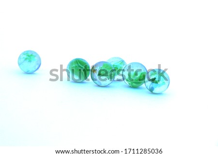 Similar – Image, Stock Photo Colorful glass marbles