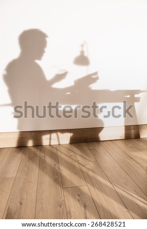 Similar – Image, Stock Photo Anonymous male writer typing on old fashioned typewriter