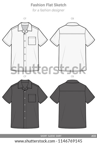 Download Polo Collar Tee Template Free Download T Shirt Template