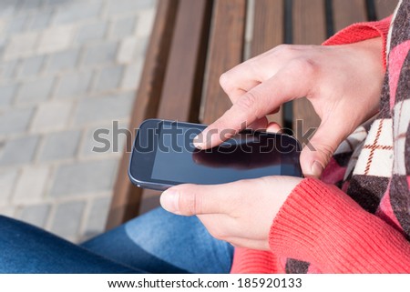 phone in your hands