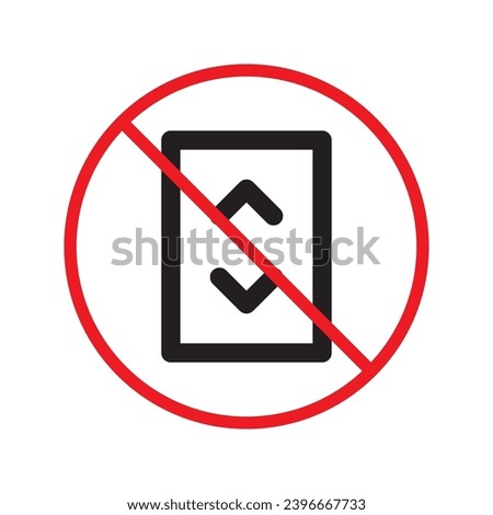 No envelope icon. Forbidden mailing icon. No email vector sign. Prohibited mailing vector icon. Warning, caution, attention, restriction flat sign design. No letter UX UI