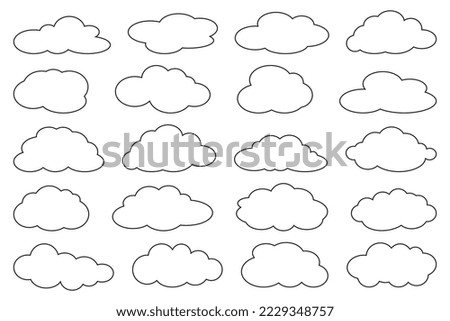 Cloud line icon. Storage solution element, cloud and meteorology concept, databases, networking, software image. Vector line art illustration isolated on white background. Editable stroke.