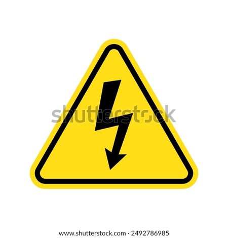 Similar – Image, Stock Photo Attention high voltage