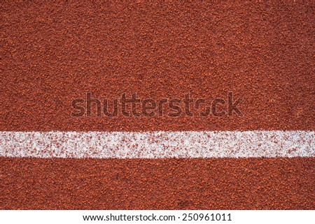 Athletics all weather running track texture