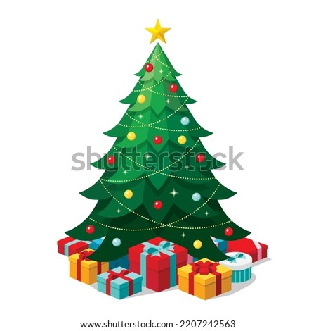 Similar – Image, Stock Photo Christmas ball with chain on fir branch
