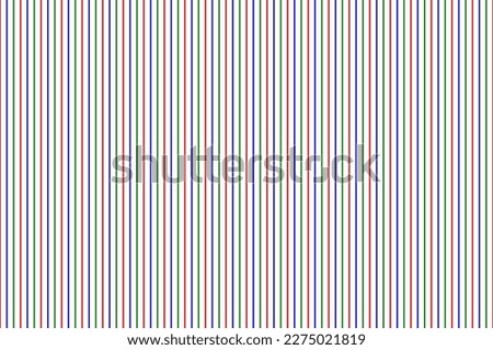 Multicolored vertical lines seamless pattern on white background. Vector illustration for web design or print for fabric, packaging, scrapbook, wallpaper. Wall and floor ceramic tiles pattern.
