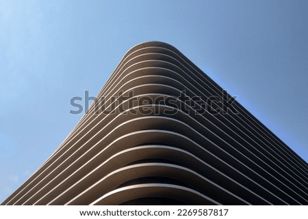 Similar – Image, Stock Photo Tower with beam and cloud