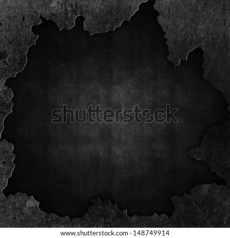 Grunge style metal and stone background