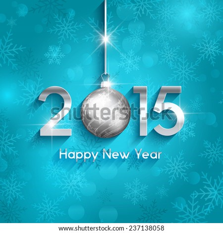 Happy New Year Background Stock Vector Illustration 237138058 : Shutterstock