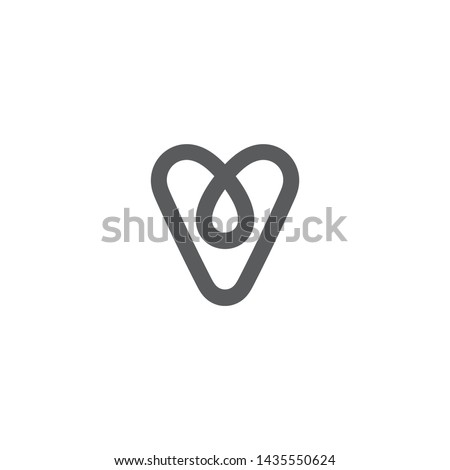 Airbnb logo  line icon 1