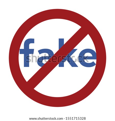Fake icon design isolated on white background. Facebook font, blue. f letter