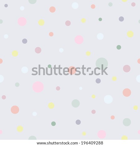 Seamless abstract colors circles. vector illustration