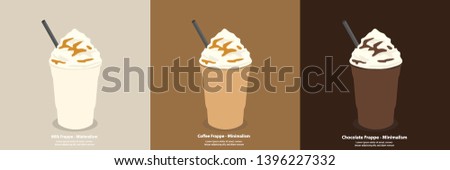 set of frappe menu - minimalism