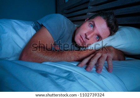 Similar – Image, Stock Photo Wide awake Attractive Man