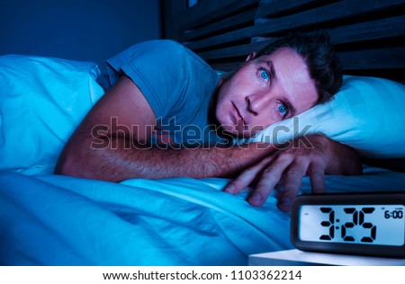 Image, Stock Photo Wide awake Attractive Man