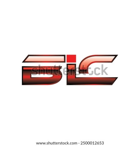 Letter BIC Modern Geometric Creative Business Icon Design Logo