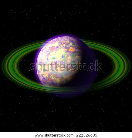Abstract planet generated texture background