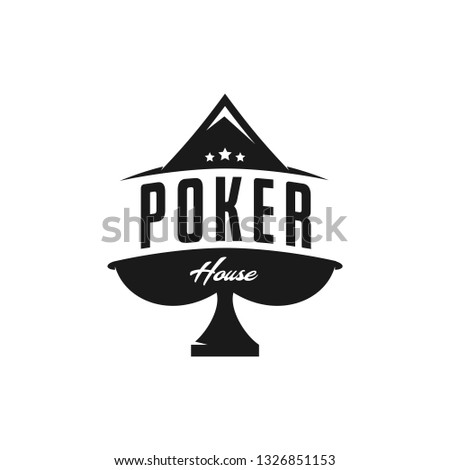 Poker Logo Design Template