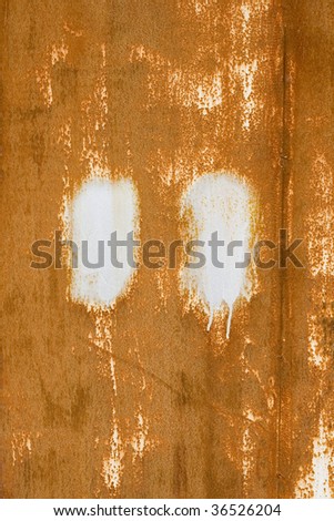 grunge paint on metal background